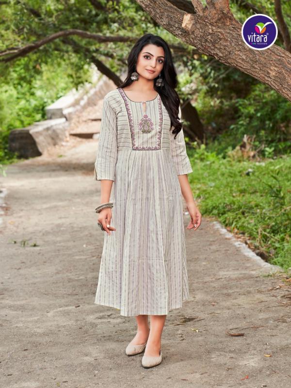 Vitara Addison Silk Exclusive Wear Designer Kurti Collection